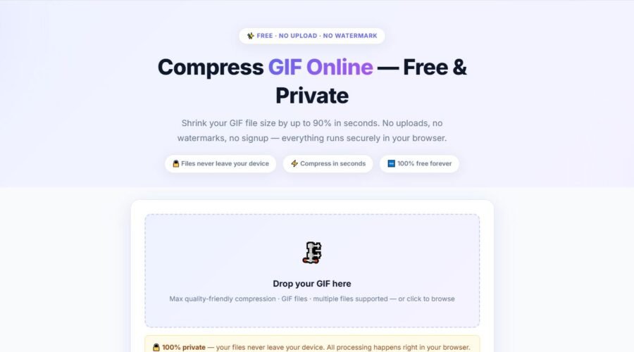GIF Compressor